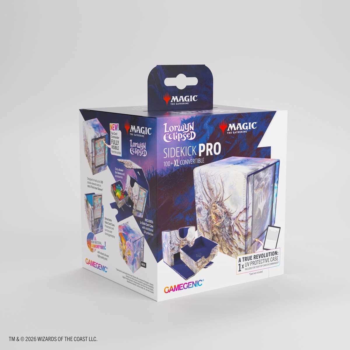 Gamegenic MTG Lorwyn Eclipsed Sidekick PRO 100+ XL – Ashling, the Limitless / Auntie Ool, Cursewretch