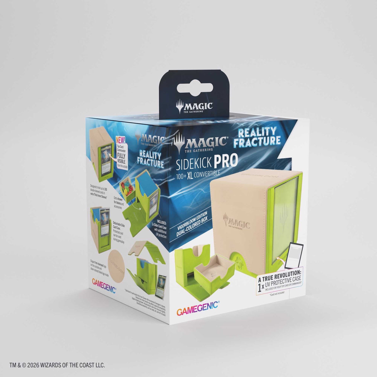 Gamegenic Magic: The Gathering Reality Fracture Sidekick PRO 100+ XL - Vigorbloom
