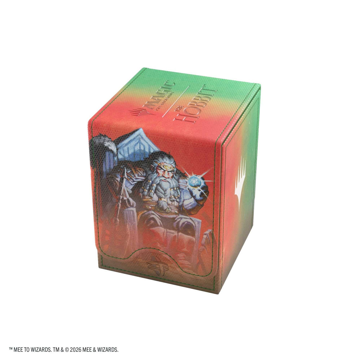 Gamegenic Magic: The Gathering The Hobbit Squire 80+ XL Deck Box - Thranduil the Elvenking/The Mountain-King