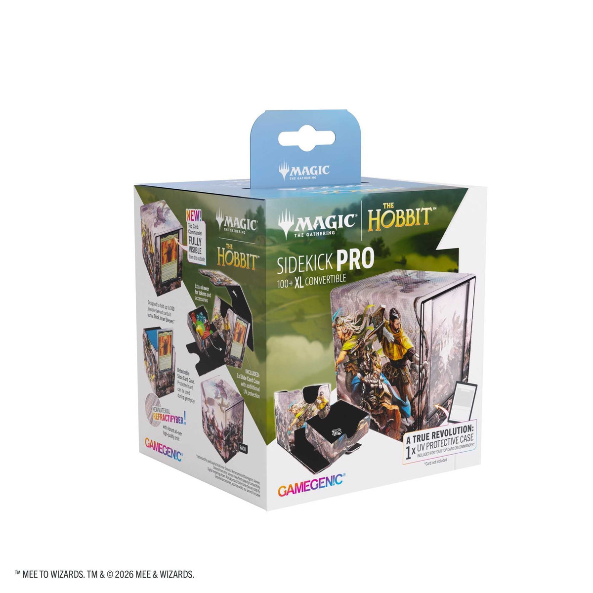 Gamegenic Magic: The Gathering The Hobbit Sidekick PRO 100+ XL Deck Box – Battle of Five Armies