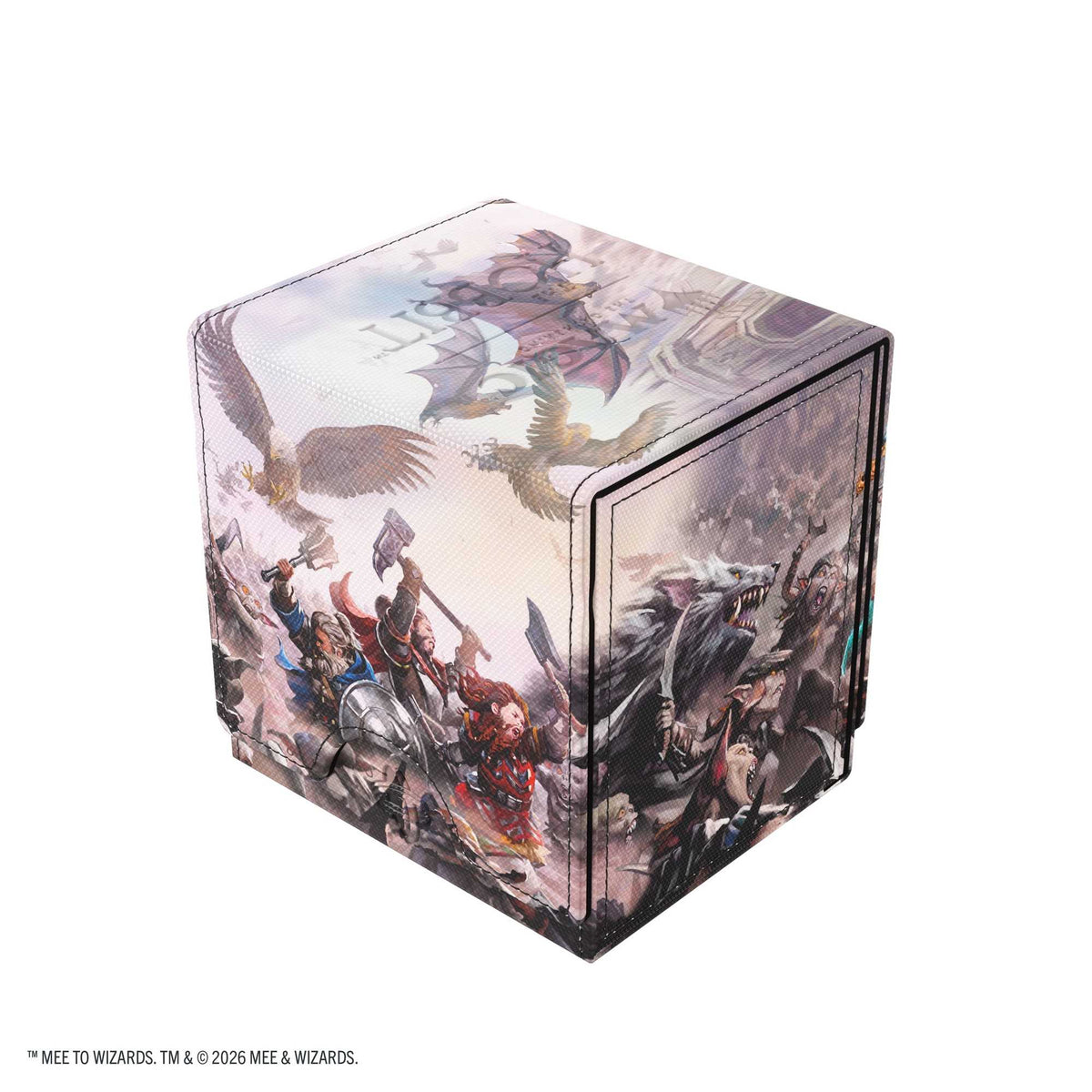 Gamegenic Magic: The Gathering The Hobbit Sidekick PRO 100+ XL Deck Box – Battle of Five Armies