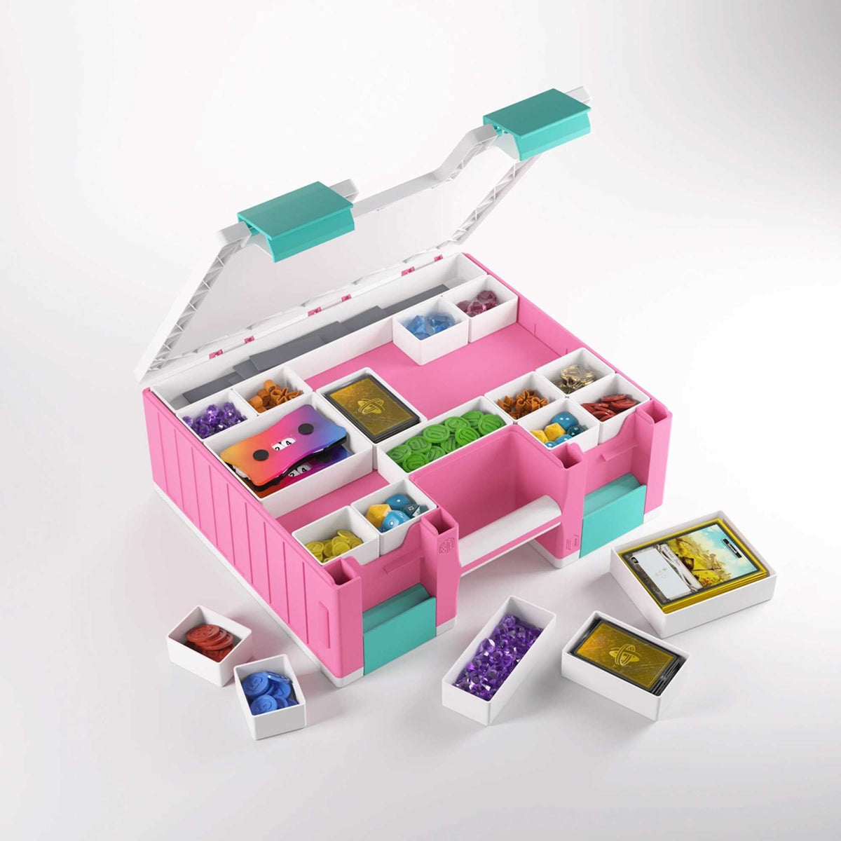 Gamegenic Game Castle Pink/White/Teal
