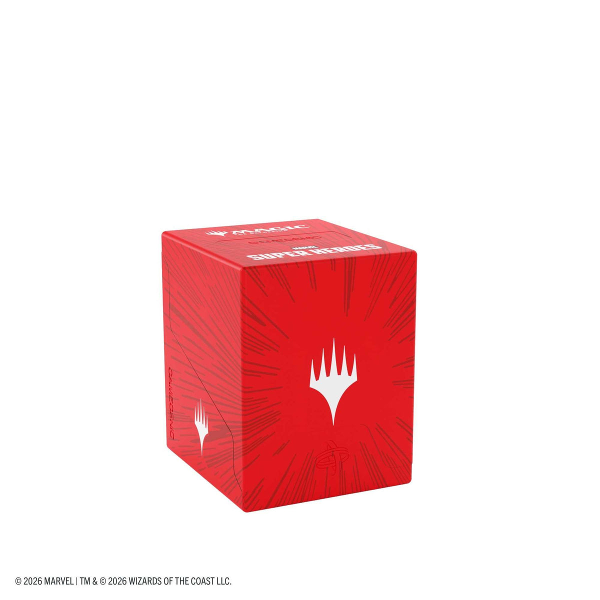 Gamegenic Magic: The Gathering Marvel Super Heroes Bastion 100+ XL – Comic Burst Red