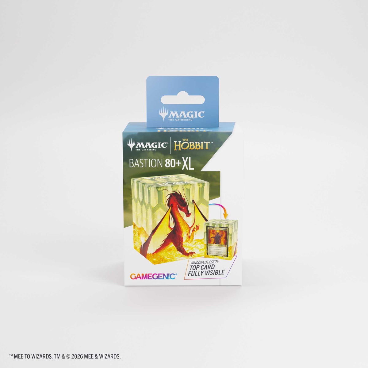 Gamegenic Magic: The Gathering The Hobbit Bastion 80+ XL – Smaug the Golden