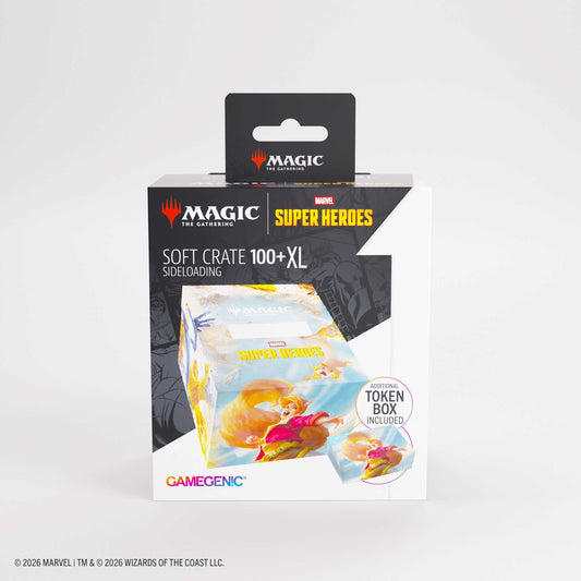 Gamegenic Magic: The Gathering Marvel Super Heroes Soft Crate 100+ XL Sideloading – The Fantastic Four/Go Nuts!