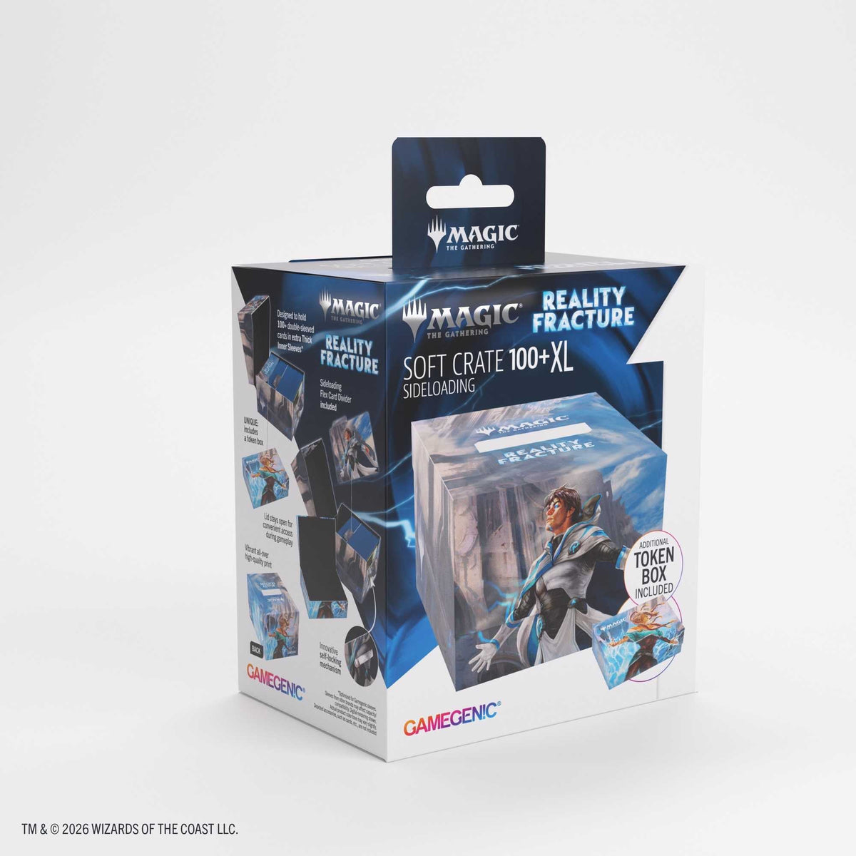 Gamegenic Magic: The Gathering Reality Fracture Soft Crate 100+ XL Sideloading – Planeswalker 3 / Planeswalker 1 (Alt Design)