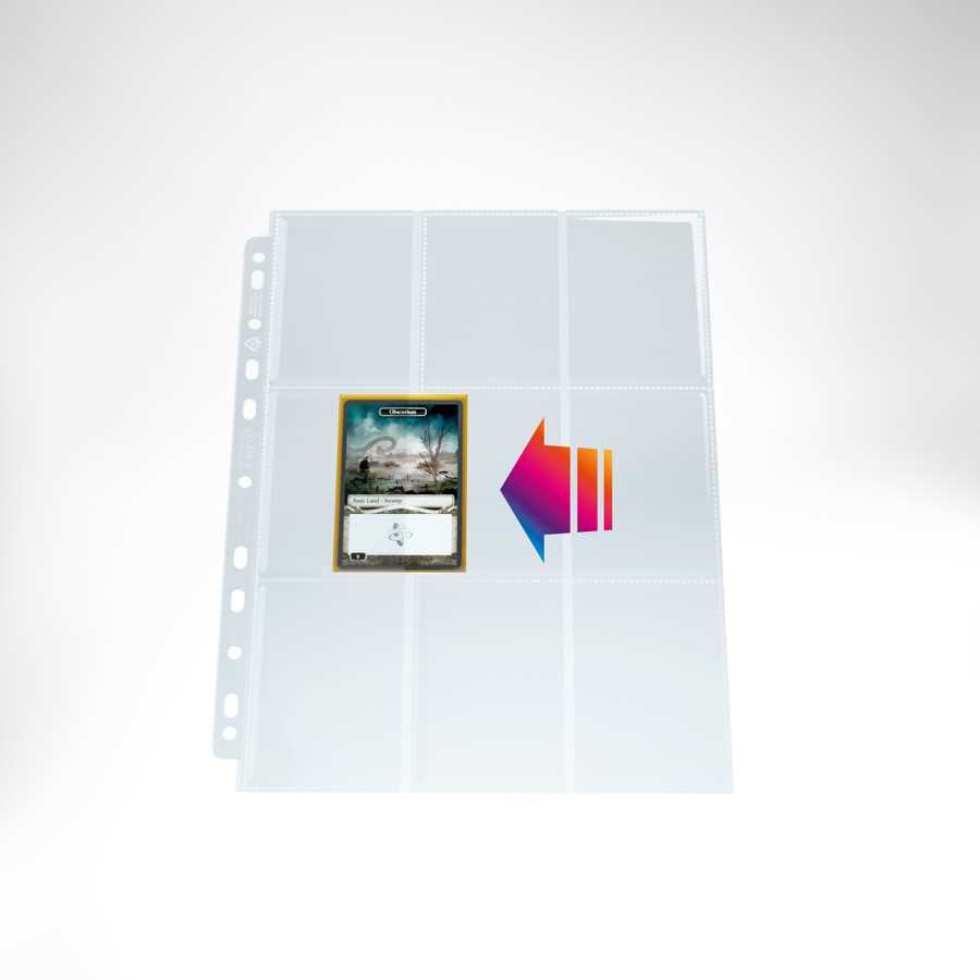 Gamegenic Ultrasonic 9-Pocket Pages Sideloading Display (50 Pages)