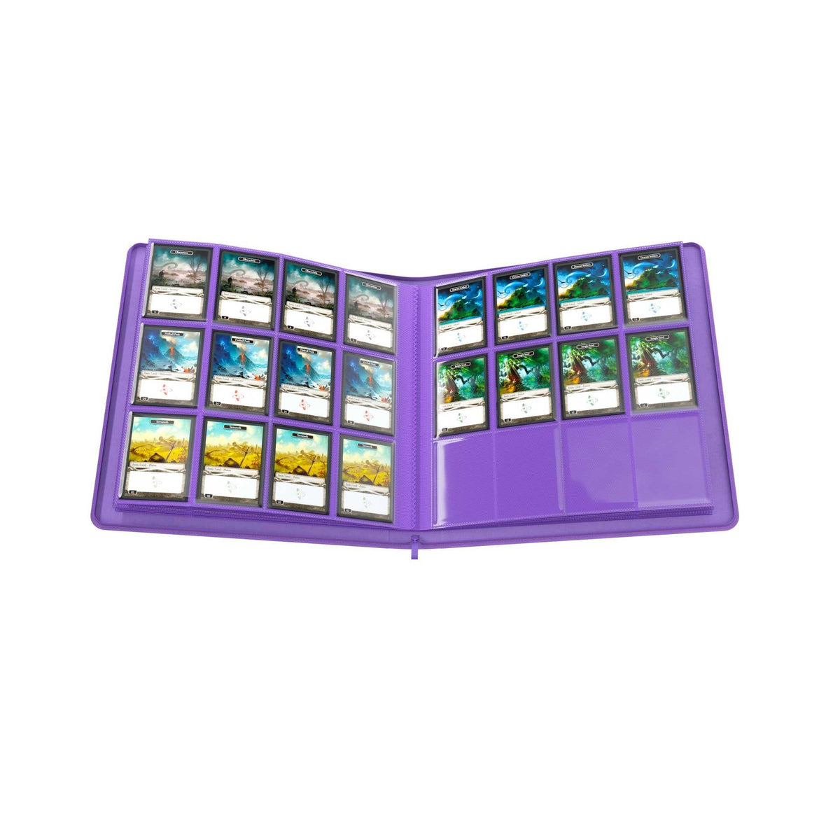 Gamegenic Zip-Up Album 24-Pocket - Purple