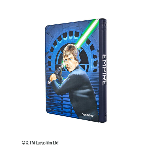 Gamegenic Star Wars: Unlimited Zip-Up Album 18-Pocket – Jedi Luke Skywalker & Emperor Palpatine