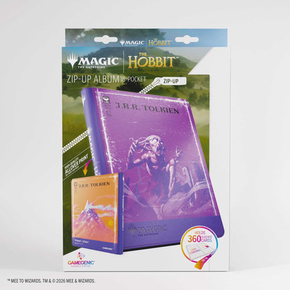 Gamegenic Magic: The Gathering The Hobbit Zip-Up Album 18-Pocket – Gollum, Riddle Master/The Lonely Mountain