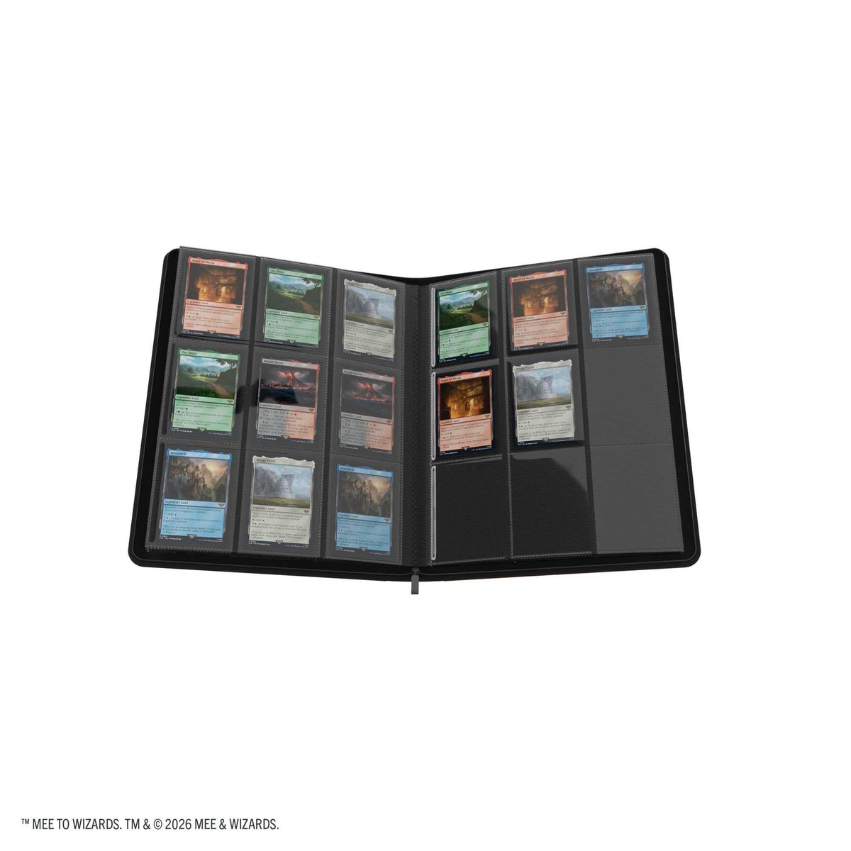 Gamegenic Magic: The Gathering The Hobbit Zip-Up Album 18-Pocket – Thranduil, the Elvenking/The Mountain-King