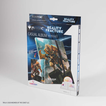 Gamegenic Magic: The Gathering Reality Fracture Casual Album 18-Pocket – Ajani, Path of Vengeance/Ajani, Counterattack Leader
