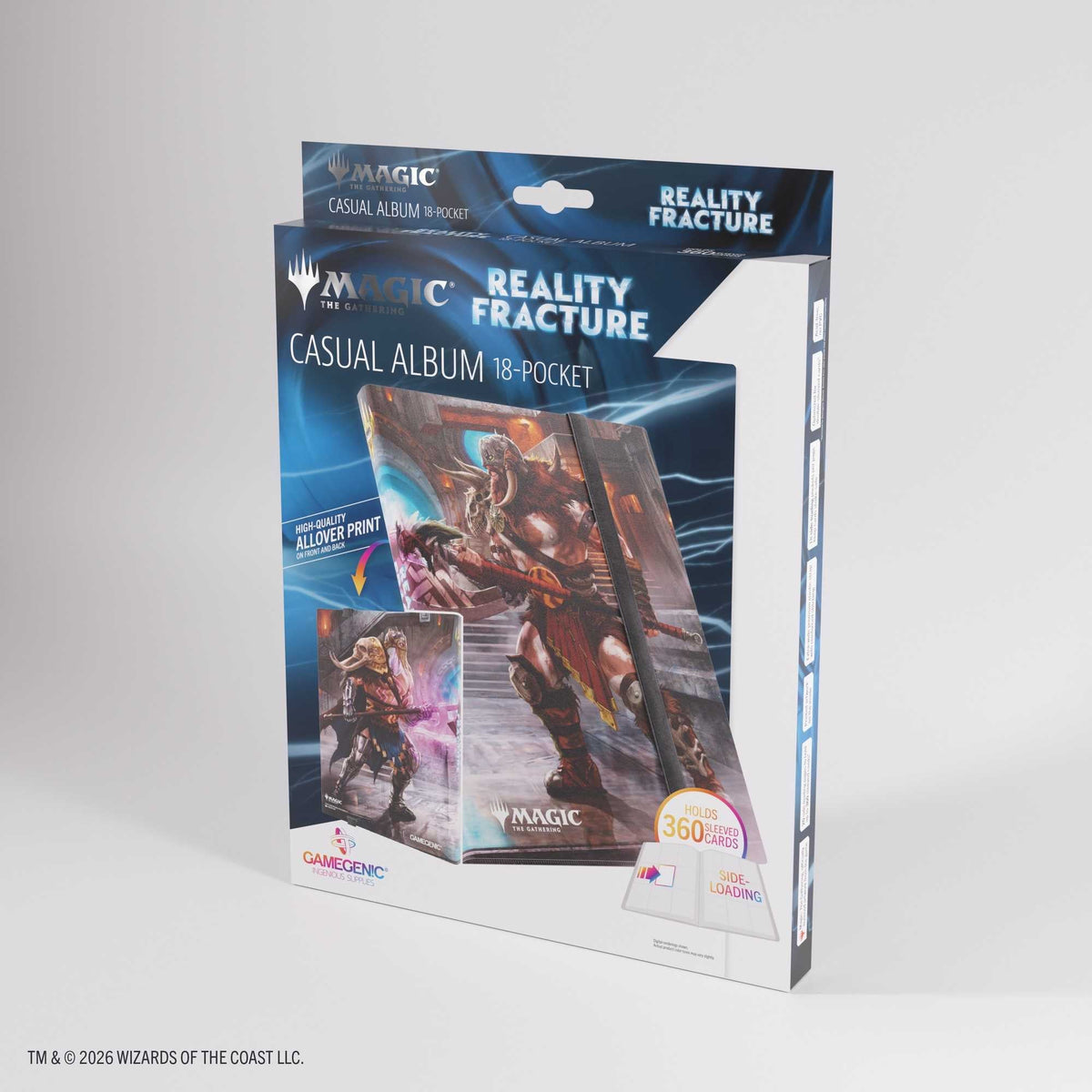 Gamegenic Magic: The Gathering Reality Fracture Casual Album 18-Pocket – Garruk of the Veil/Garruk Uncursed