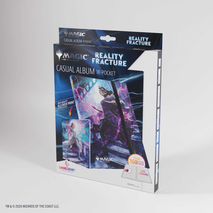 Gamegenic Magic: The Gathering Reality Fracture Casual Album 18-Pocket – Liliana, Devoted Healer/Liliana, Callous Necromancer
