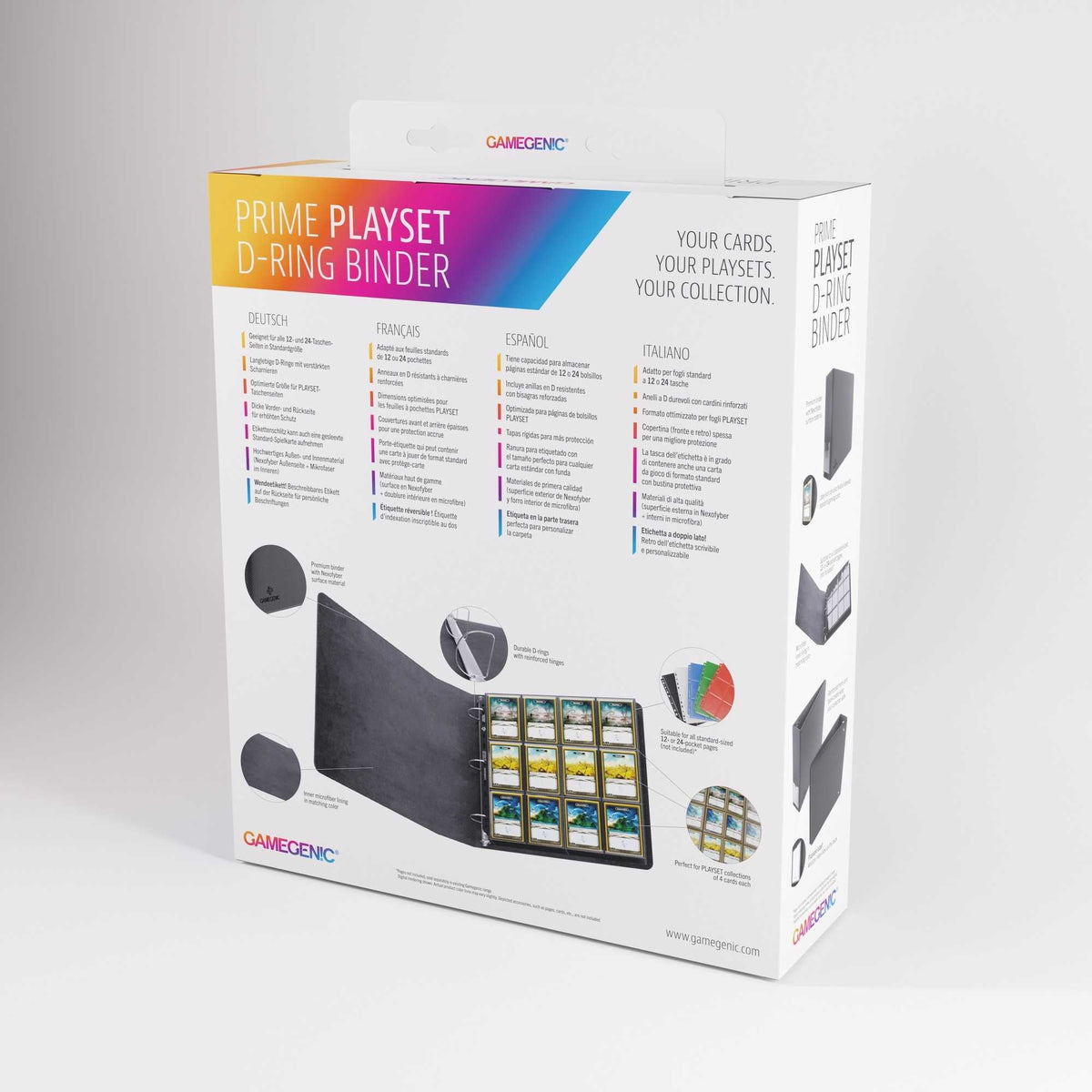 Gamegenic Prime Playset D-Ring Binder