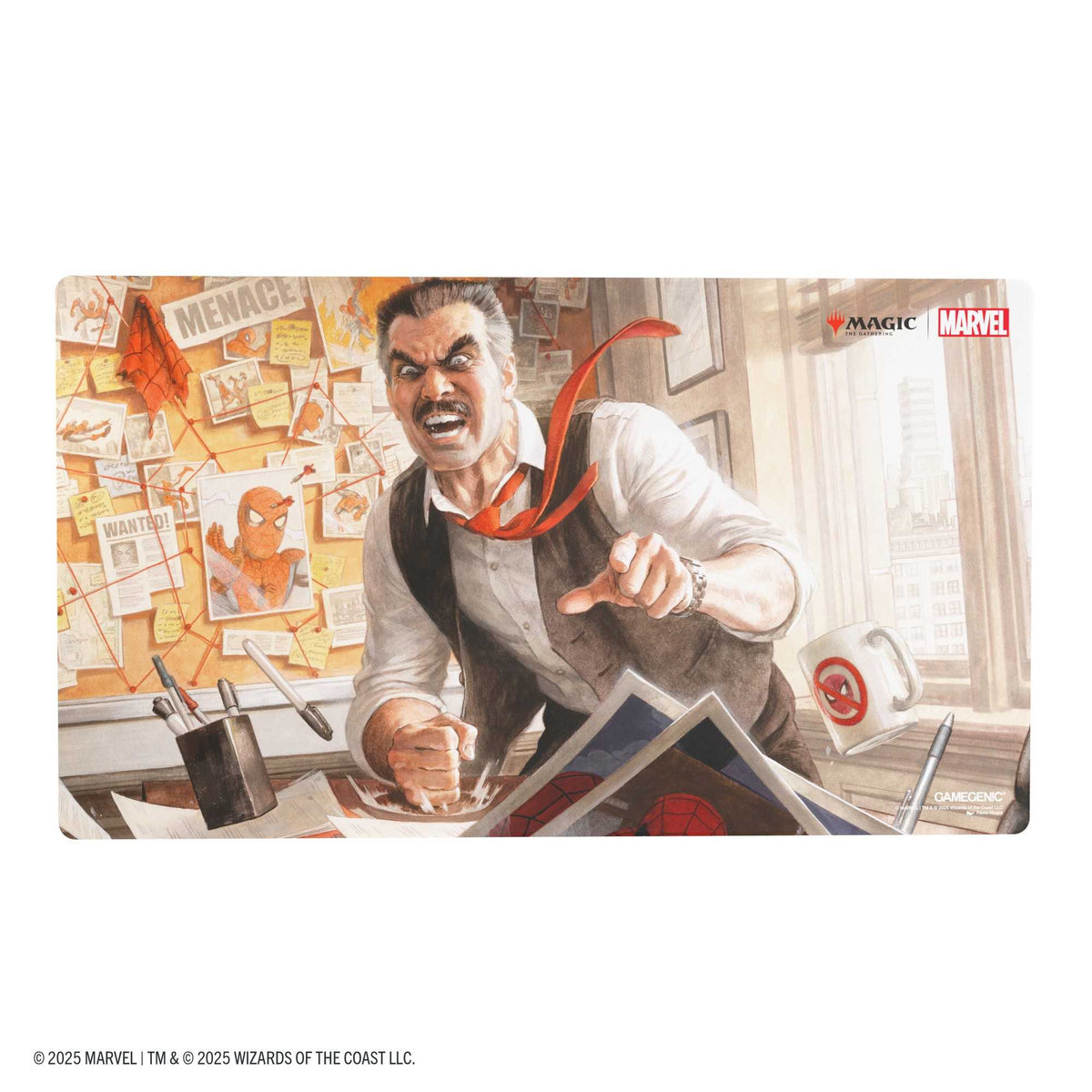 Gamegenic Magic: The Gathering Marvel's Spider-Man Prime Playmat – J. Jonah Jameson