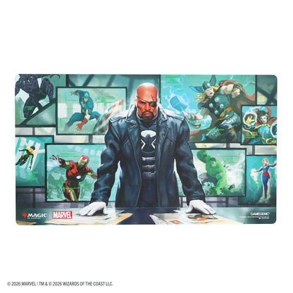 Gamegenic Magic: The Gathering Marvel Super Heroes Prime Playmat - Director Nick Fury