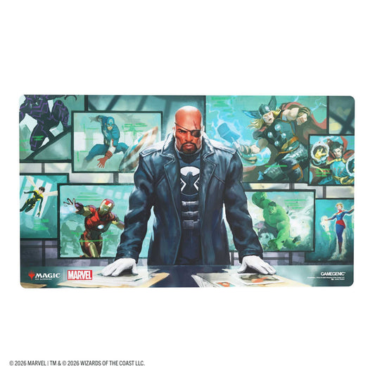 Gamegenic Magic: The Gathering Marvel Super Heroes Prime Playmat - Director Nick Fury