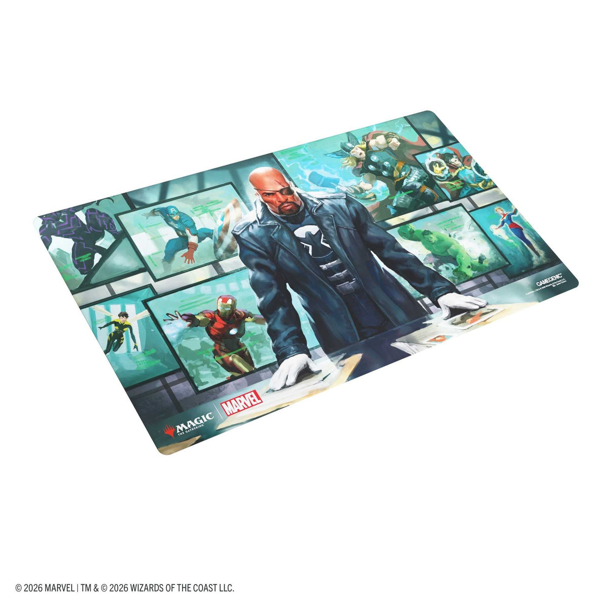 Gamegenic Magic: The Gathering Marvel Super Heroes Prime Playmat - Director Nick Fury