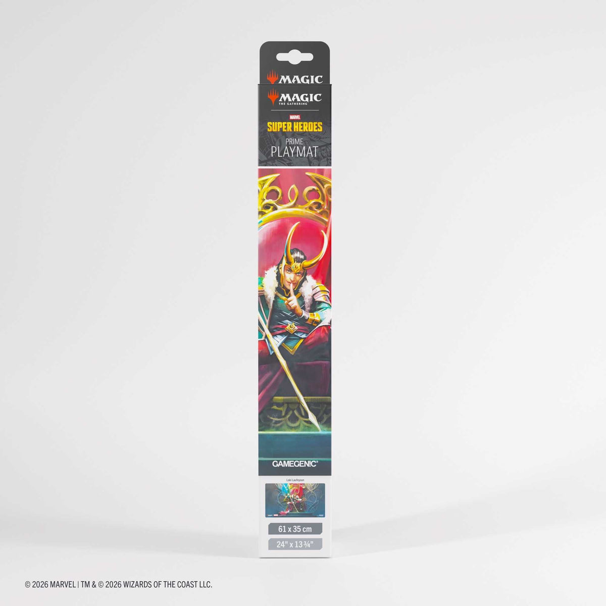 Gamegenic Magic: The Gathering Marvel Super Heroes Prime Playmat - Loki Laufeyson
