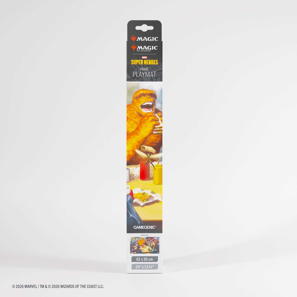 Gamegenic Magic: The Gathering Marvel Super Heroes Prime Playmat – Heroic Feast