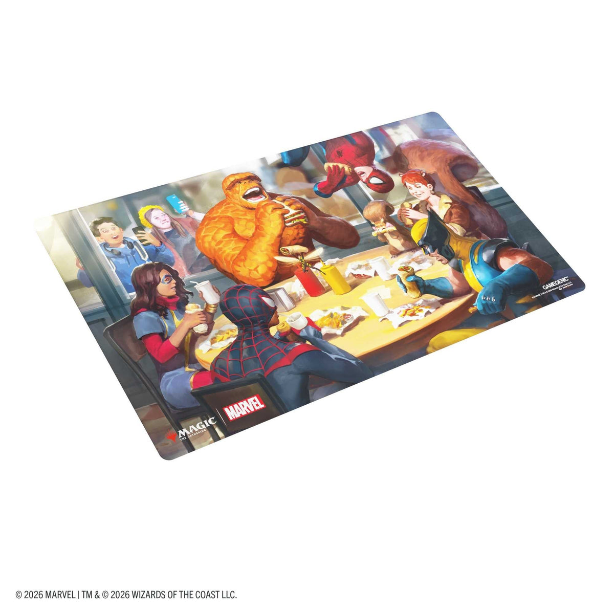 Gamegenic Magic: The Gathering Marvel Super Heroes Prime Playmat – Heroic Feast