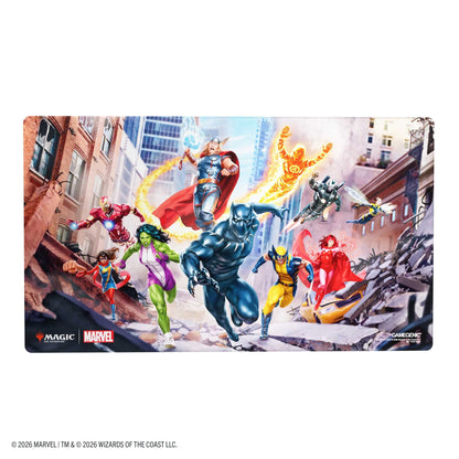 Gamegenic Magic: The Gathering Marvel Super Heroes Shiny Playmat - Marvel Super Heroes