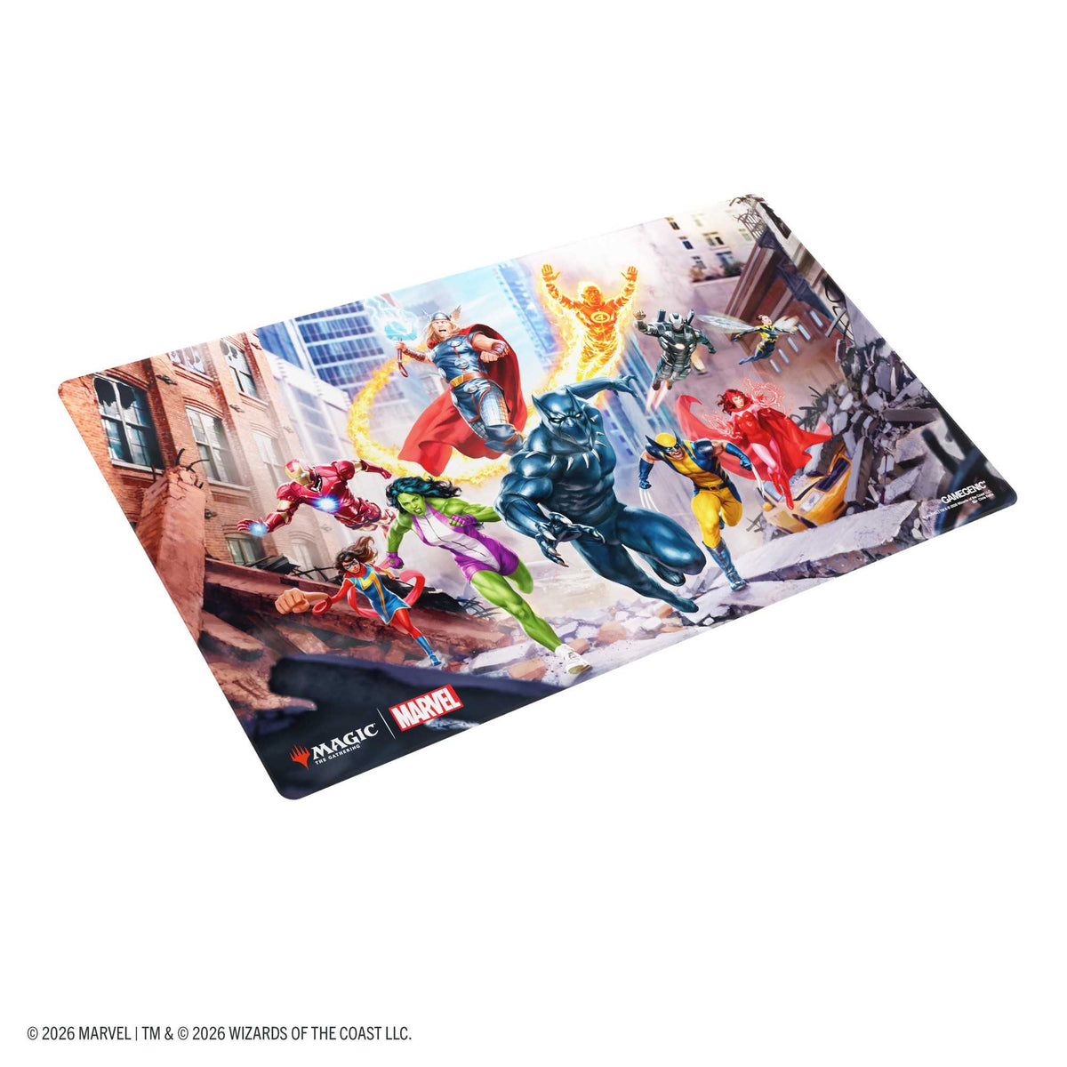 Gamegenic Magic: The Gathering Marvel Super Heroes Shiny Playmat - Marvel Super Heroes