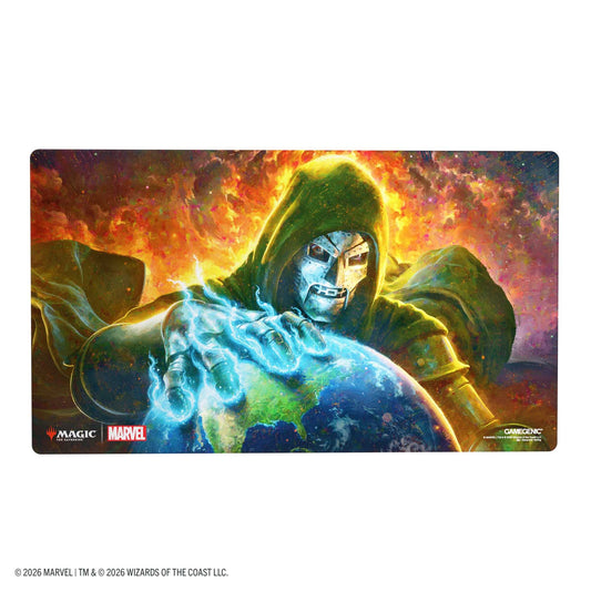 Gamegenic Magic: The Gathering Marvel Super Heroes Shiny Playmat - Doom Reigns Supreme