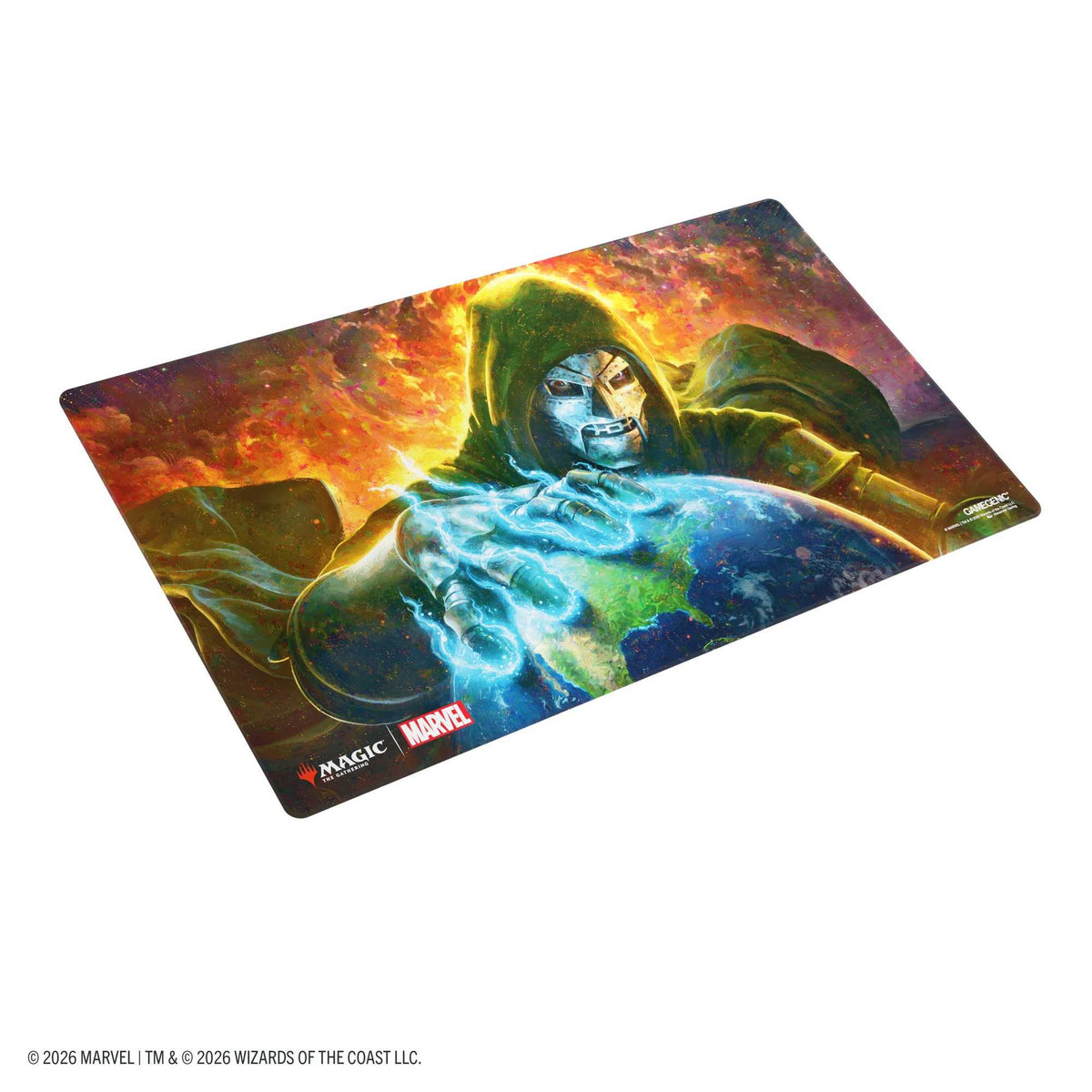Gamegenic Magic: The Gathering Marvel Super Heroes Shiny Playmat - Doom Reigns Supreme