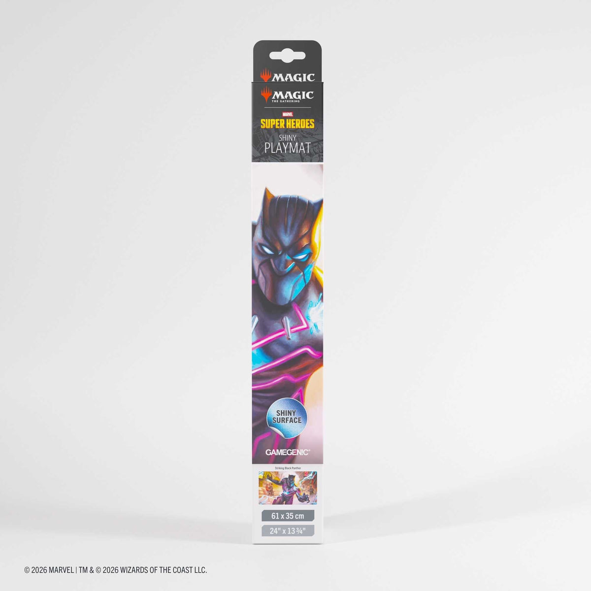 Gamegenic Magic: The Gathering Marvel Super Heroes Shiny Playmat - Striking Black Panther