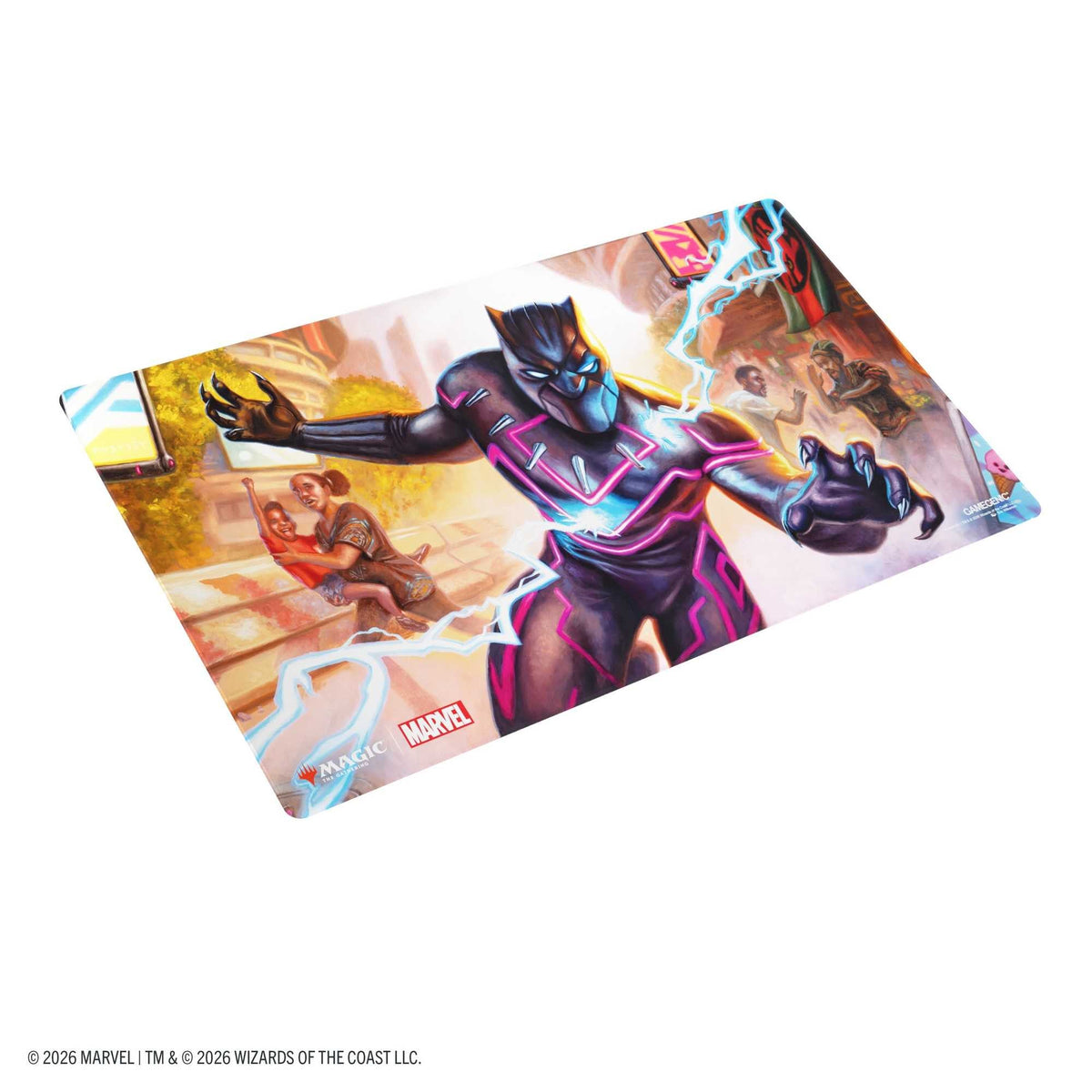 Gamegenic Magic: The Gathering Marvel Super Heroes Shiny Playmat - Striking Black Panther