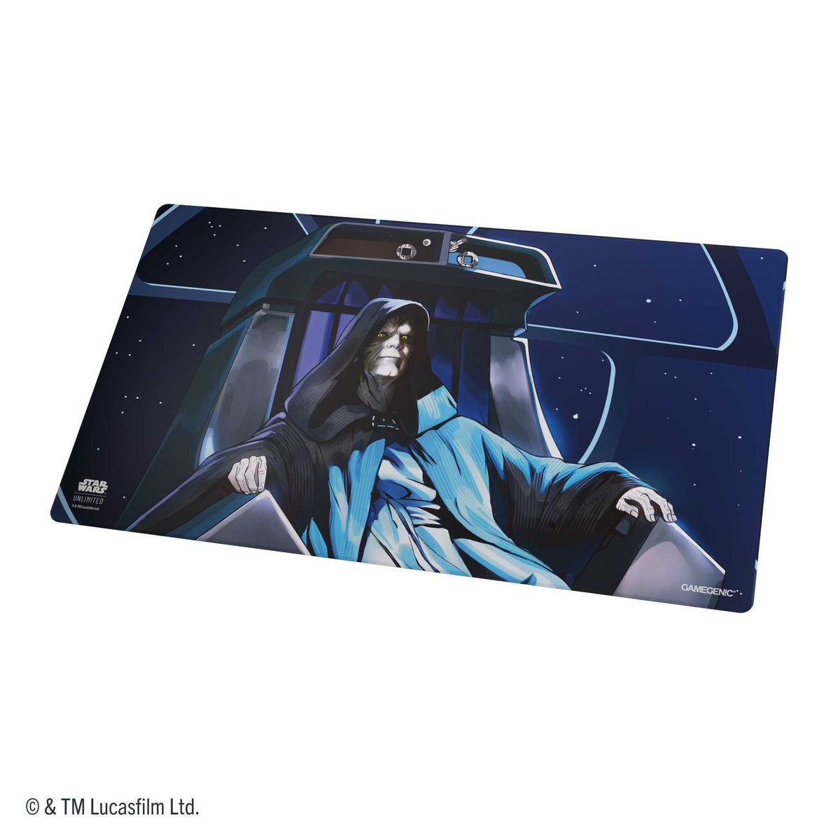 Gamegenic Star Wars: Unlimited Double-Sided Game Mat – Jedi Luke Skywalker & Emperor Palpatine