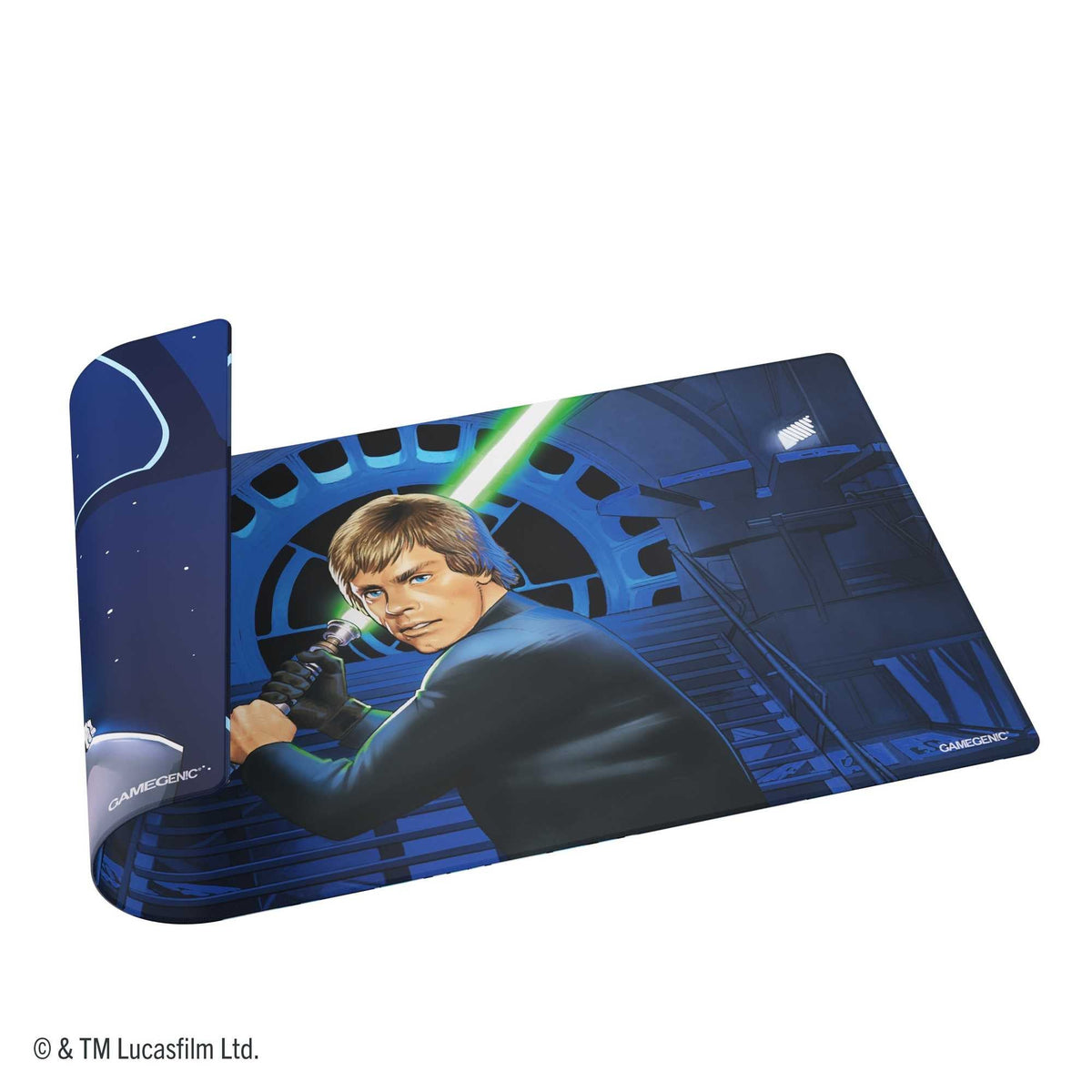 Gamegenic Star Wars: Unlimited Double-Sided Game Mat – Jedi Luke Skywalker & Emperor Palpatine