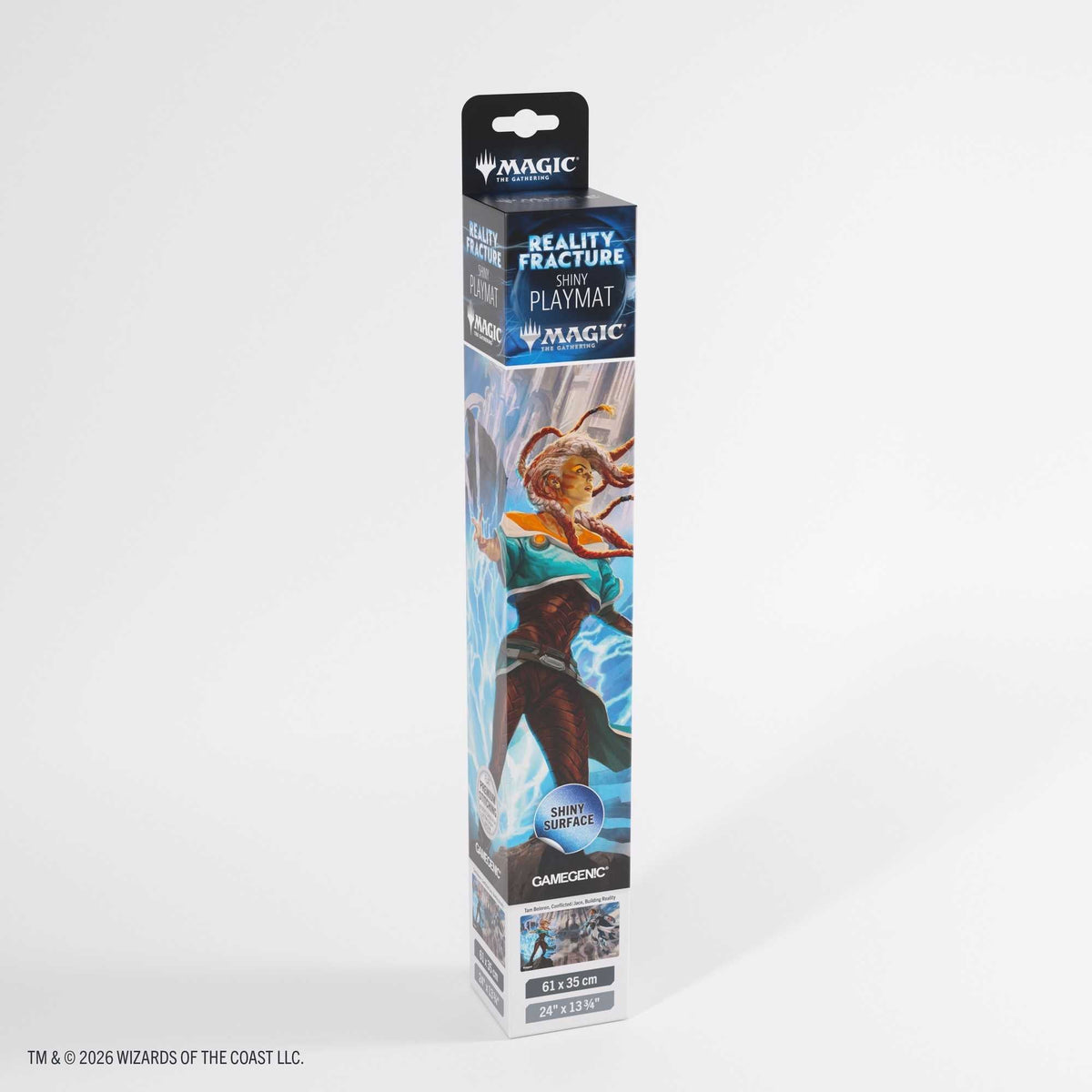 Gamegenic Magic: The Gathering Reality Fracture Shiny Playmat - Tam Beleren, Conflicted/Jace, Building Reality
