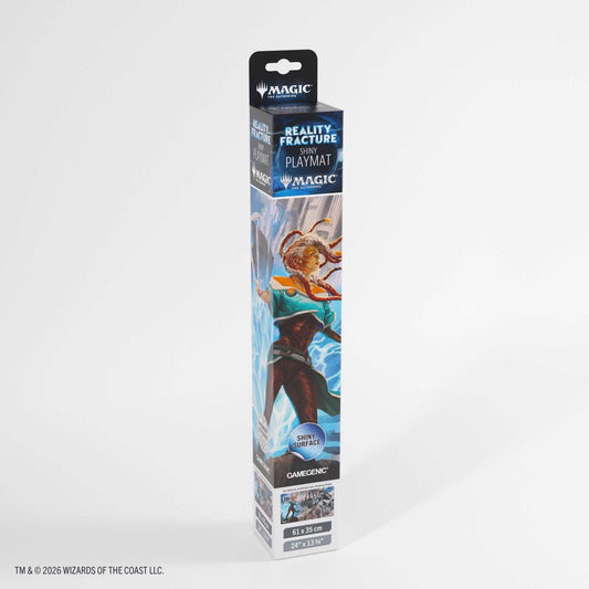 Gamegenic Magic: The Gathering Reality Fracture Shiny Playmat - Tam Beleren, Conflicted/Jace, Building Reality