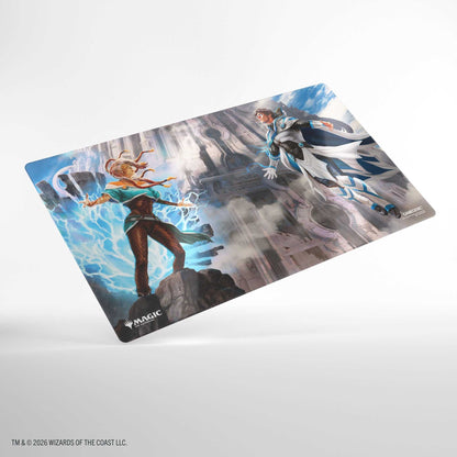 Gamegenic Magic: The Gathering Reality Fracture Shiny Playmat - Tam Beleren, Conflicted/Jace, Building Reality