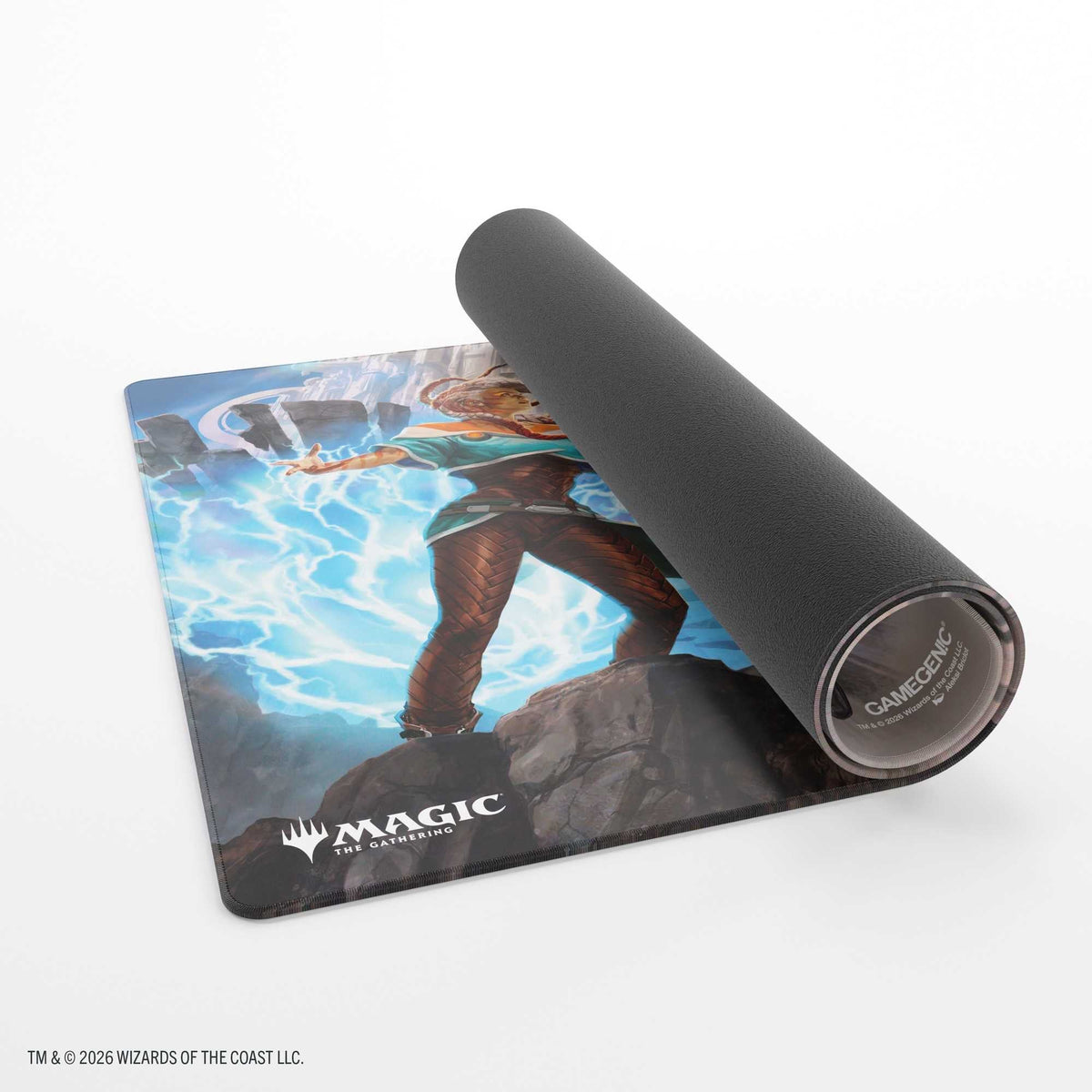 Gamegenic Magic: The Gathering Reality Fracture Shiny Playmat - Tam Beleren, Conflicted/Jace, Building Reality