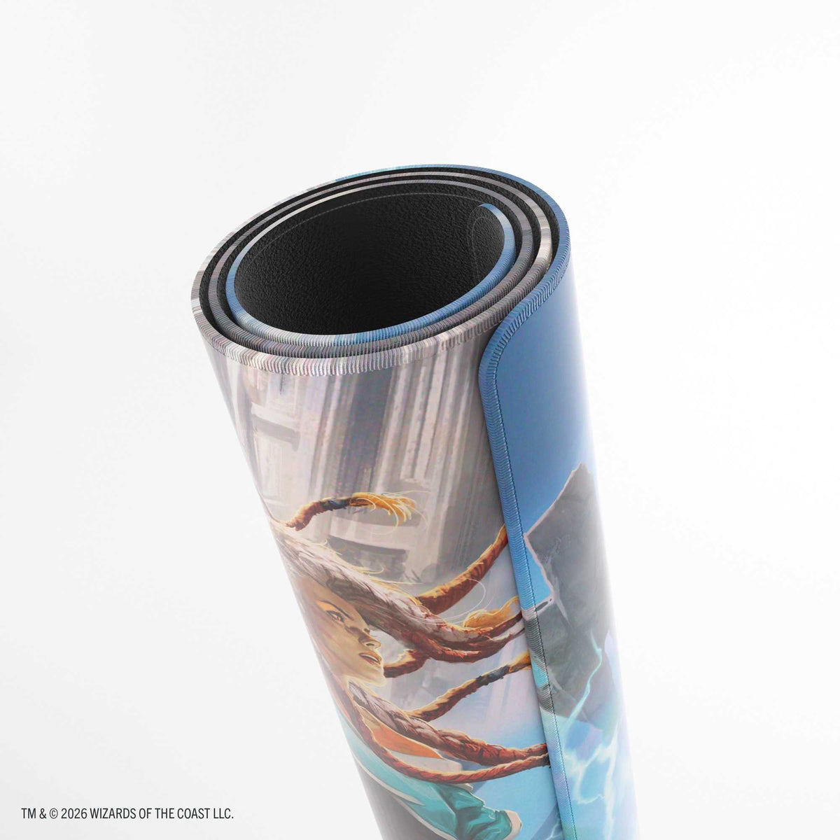 Gamegenic Magic: The Gathering Reality Fracture Shiny Playmat - Tam Beleren, Conflicted/Jace, Building Reality