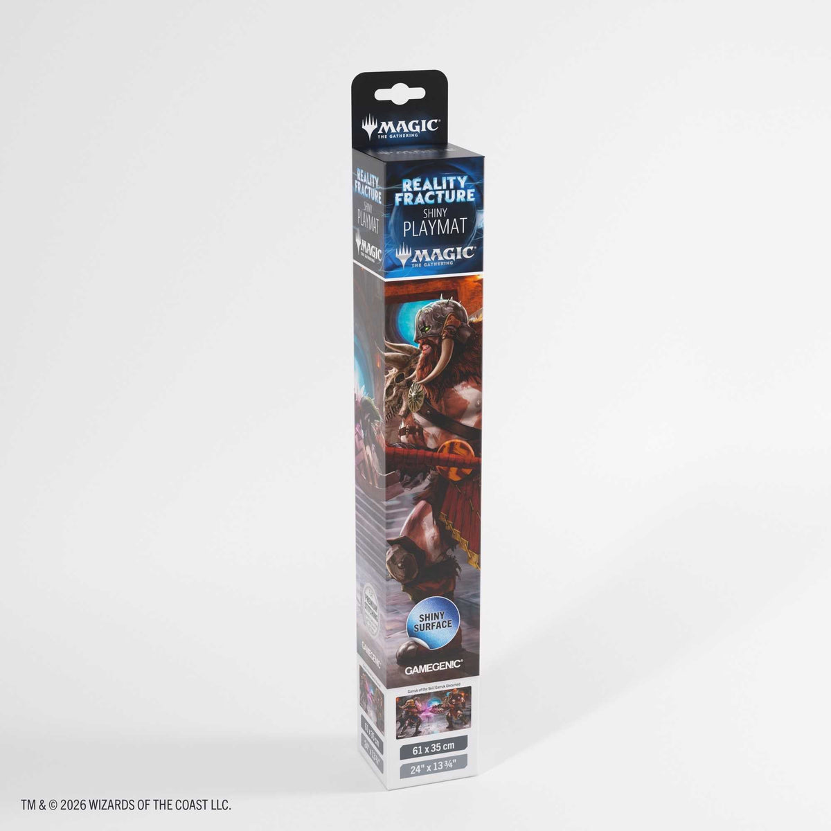 Gamegenic Magic: The Gathering Reality Fracture Shiny Playmat - Garruk of the Veil/Garruk Uncursed