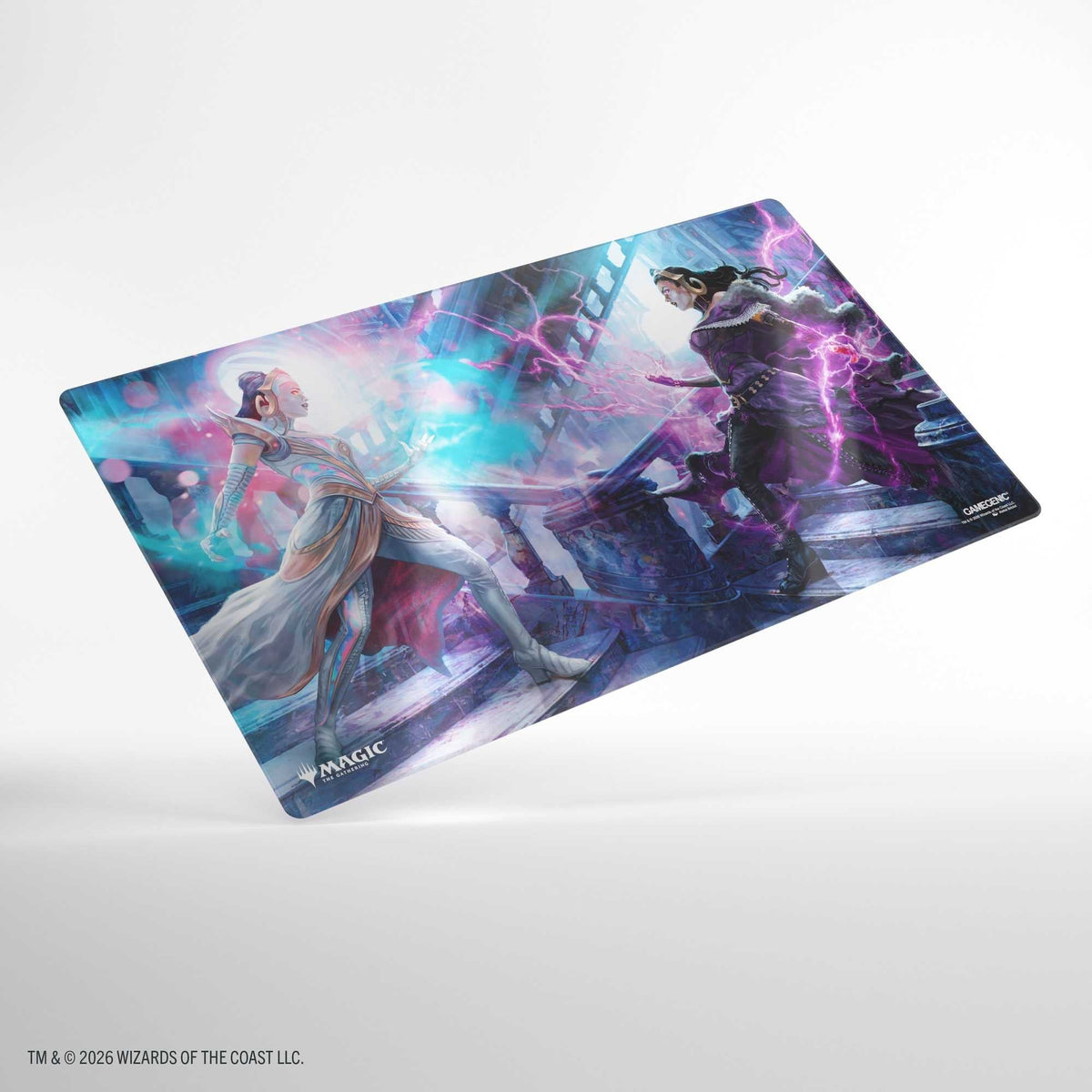 Gamegenic Magic: The Gathering Reality Fracture Shiny Playmat - Liliana, Devoted Healer/Liliana, Callous Necromancer
