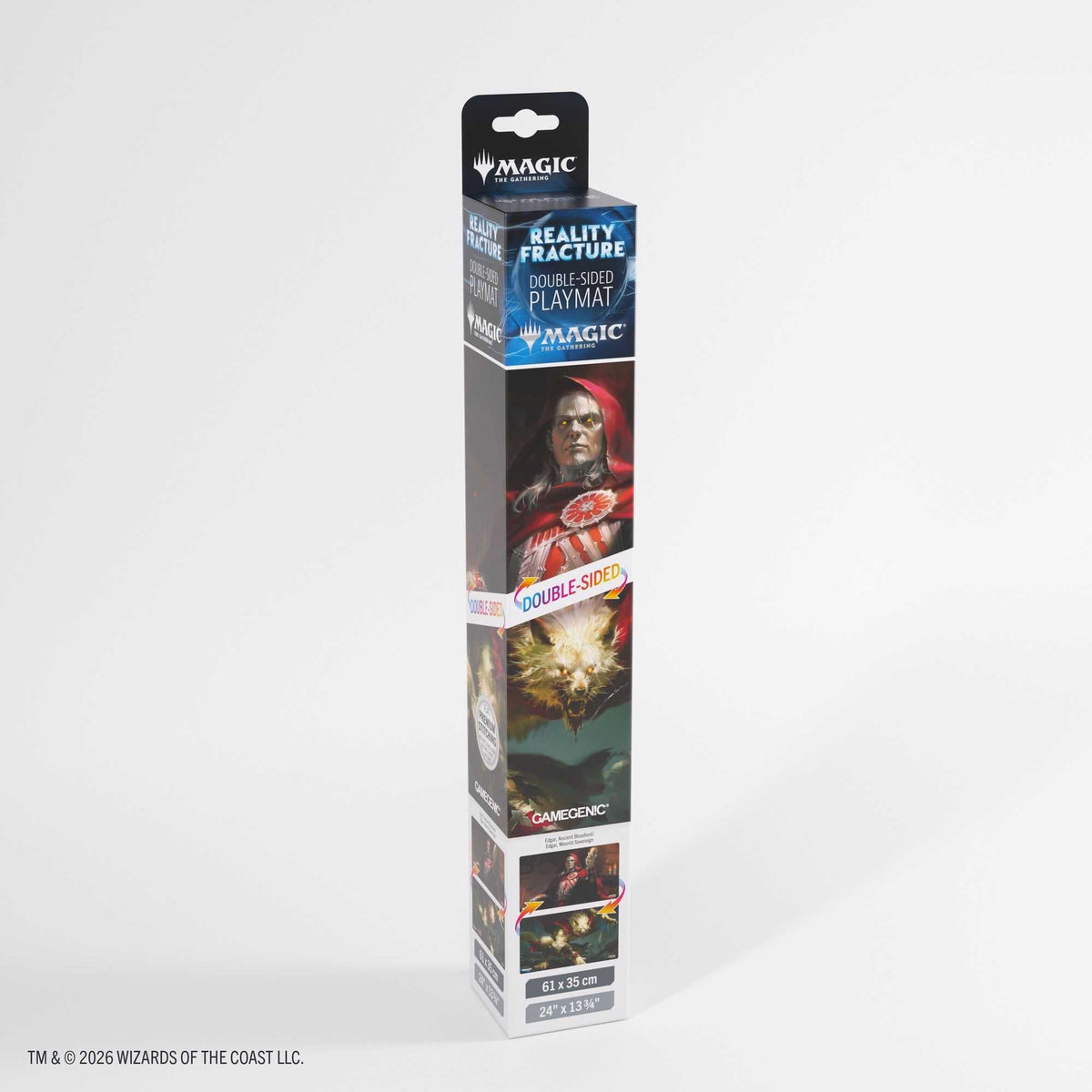 Gamegenic Magic: The Gathering Reality Fracture Double-sided Playmat - Edgar, Ancient Bloodlord/Edgar, Moonlit Sovereign
