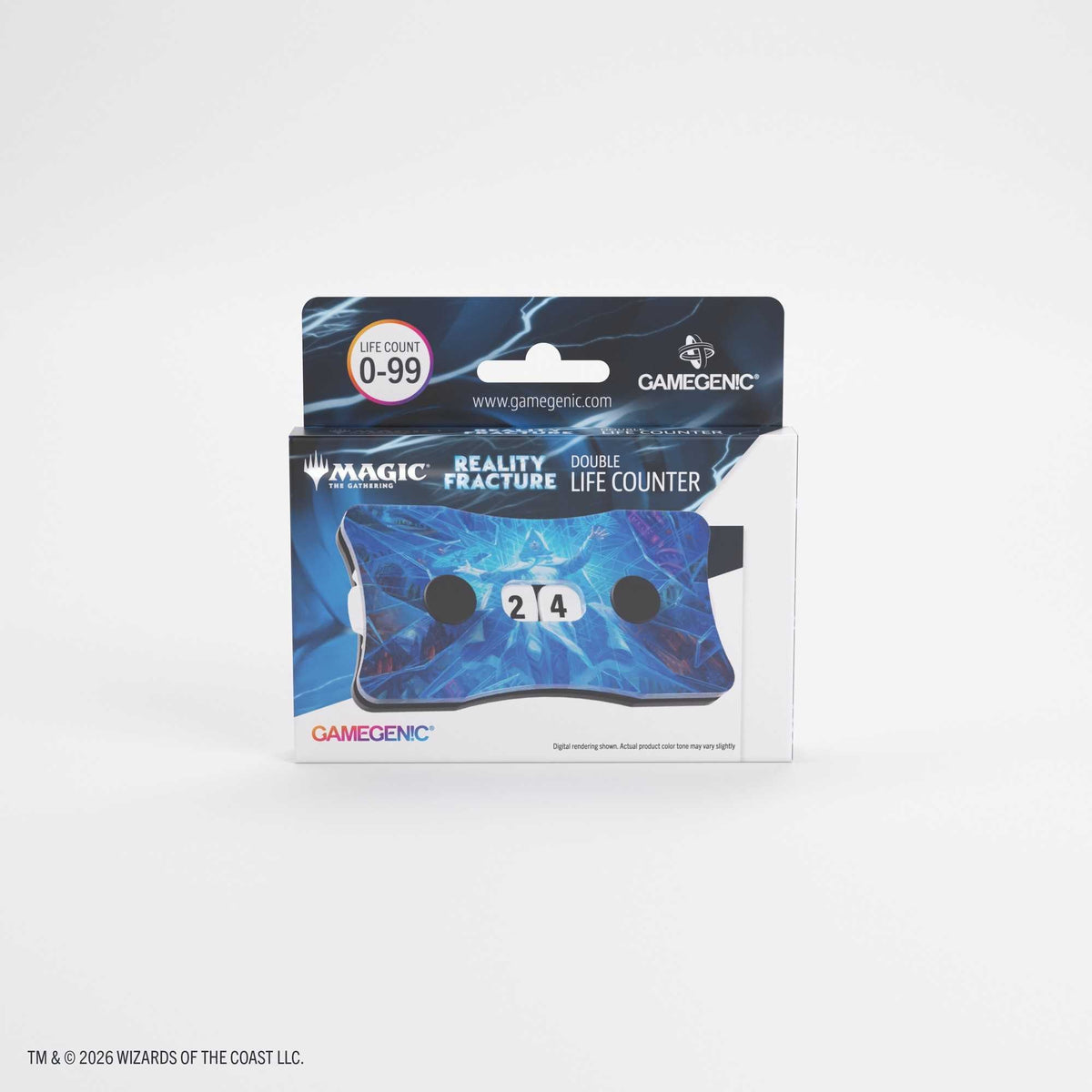 Gamegenic Magic: The Gathering Reality Fracture Double Life Counter - Overwrite the Multiverse
