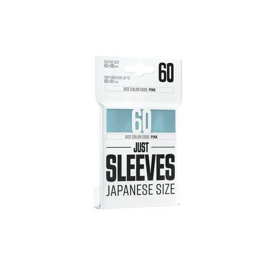 Gamegenic Just Sleeves: Japanese Size Clear (60)