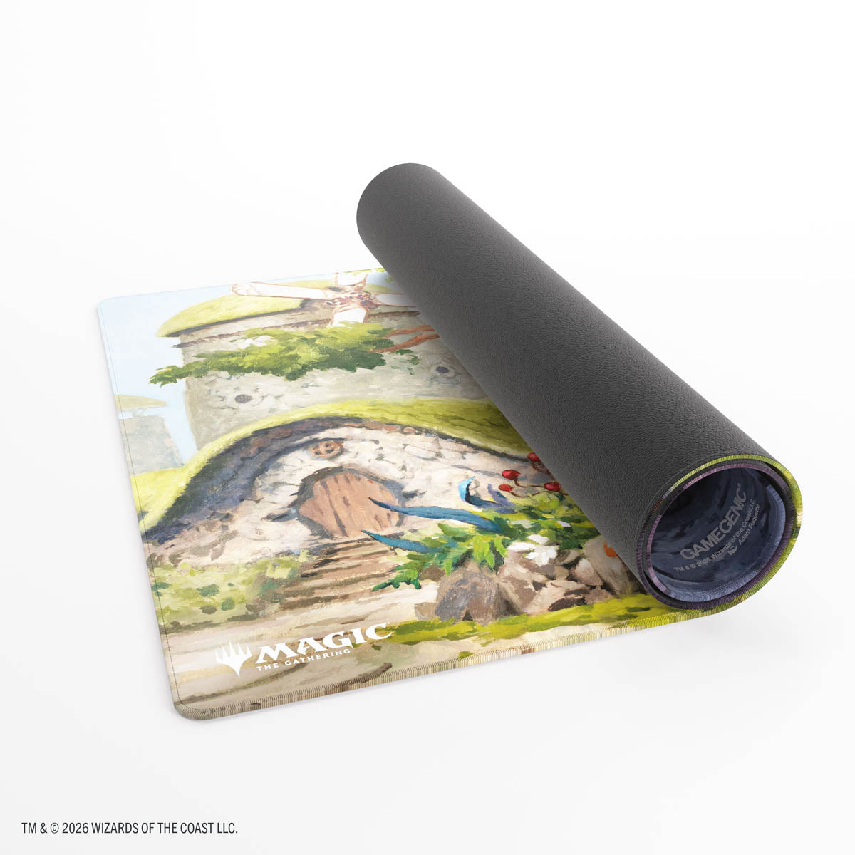 Gamegenic Magic: The Gathering Lorwyn Eclipsed Shiny Playmat – Temple Garden
