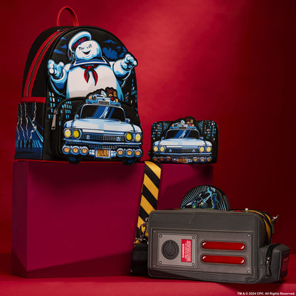 Loungefly Ghostbusters Stay Puft Ecto-1 Light-Up Mini Backpack