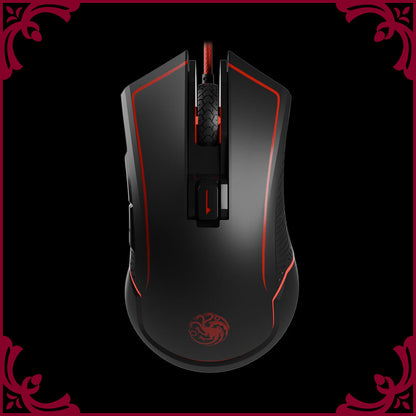 Lexip x Tsume Game of Thrones Targaryen Wired/Wireless Gaming Mouse