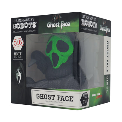 Handmade by Robots Ghost Face Fluorescent Green Vinyl Figure