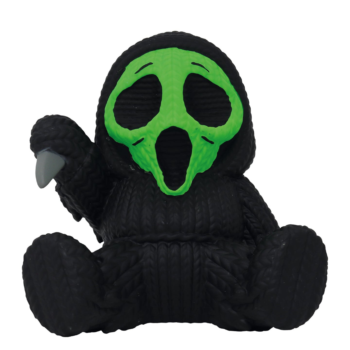 Handmade by Robots Ghost Face Fluorescent Green Vinyl Figure