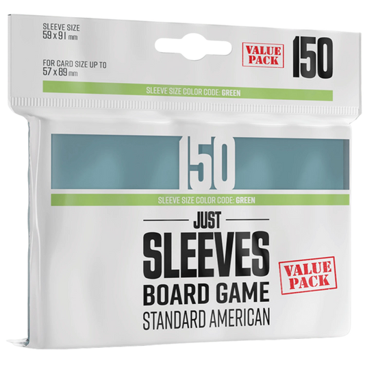 Gamegenic Just Sleeves Standard American Value Pack (150)